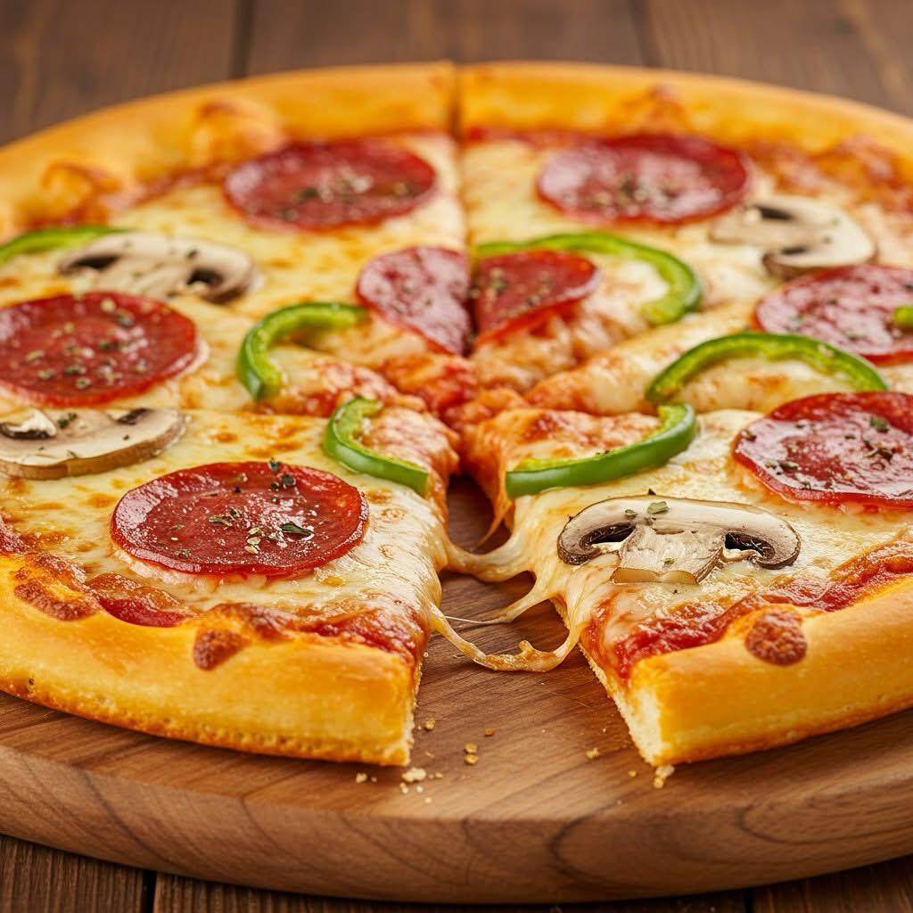 Homemade pizza recipe