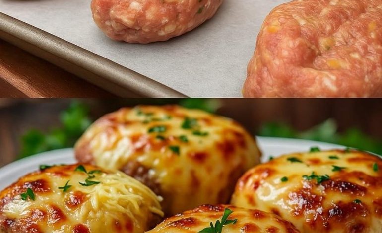 Mozzarella Cheese Meatballs