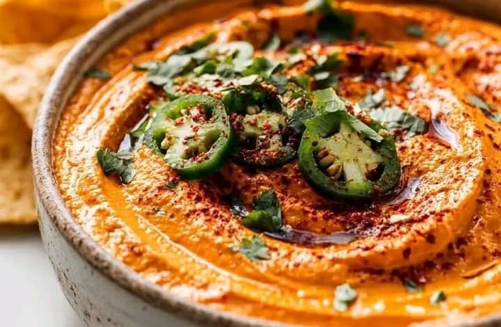 Spicy Cottage Cheese Dip