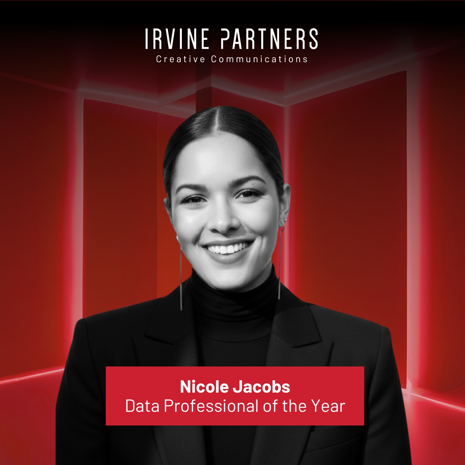 Irvine Partners’ Nicole Jacobs Named Data Professional of the Year at the 2026 IN2 SABRE EMEA Awards
