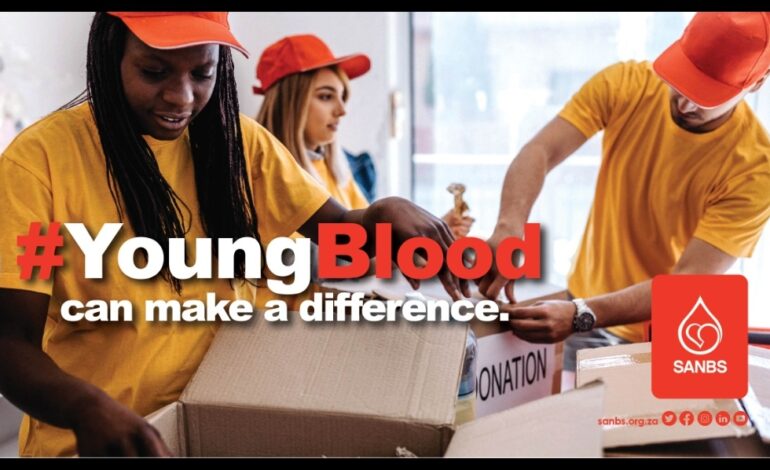Youth lead the way as South Africa’s new generation of blood donors steps up