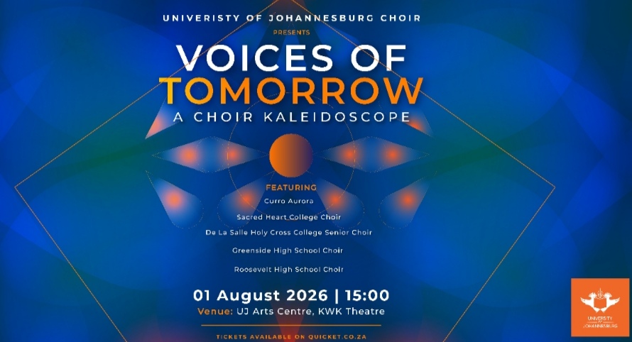 UJ Choir presents Voices of Tomorrow: A Choir Kaleidoscope