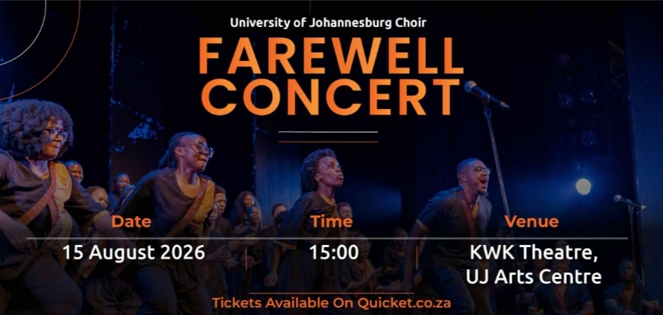 A special farewell concert for UJ Choir ahead of historic world symposium performance