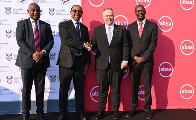 Absa and Department of Home Affairs launch South Africa’s first bank-based mobile unit for Smart ID renewals