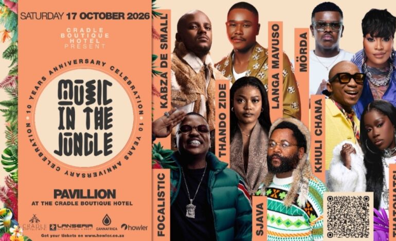 CRADLE BOUTIQUE HOTEL PRESENTS MUSIC IN THE JUNGLE